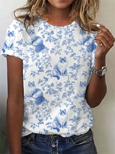 Frauen Ragdoll Katze Print Casual T-Shirt